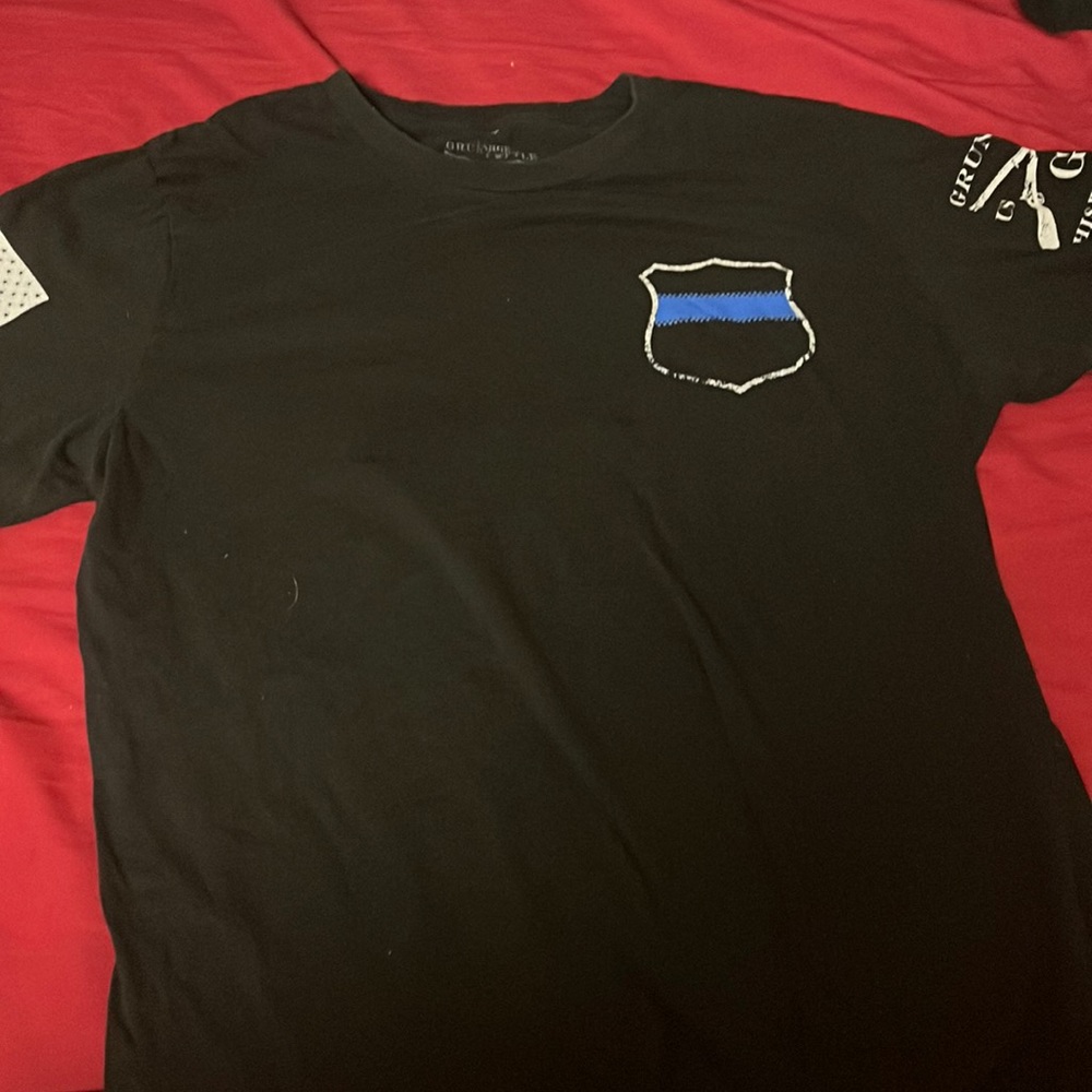 Back the blue grunt style shirt
